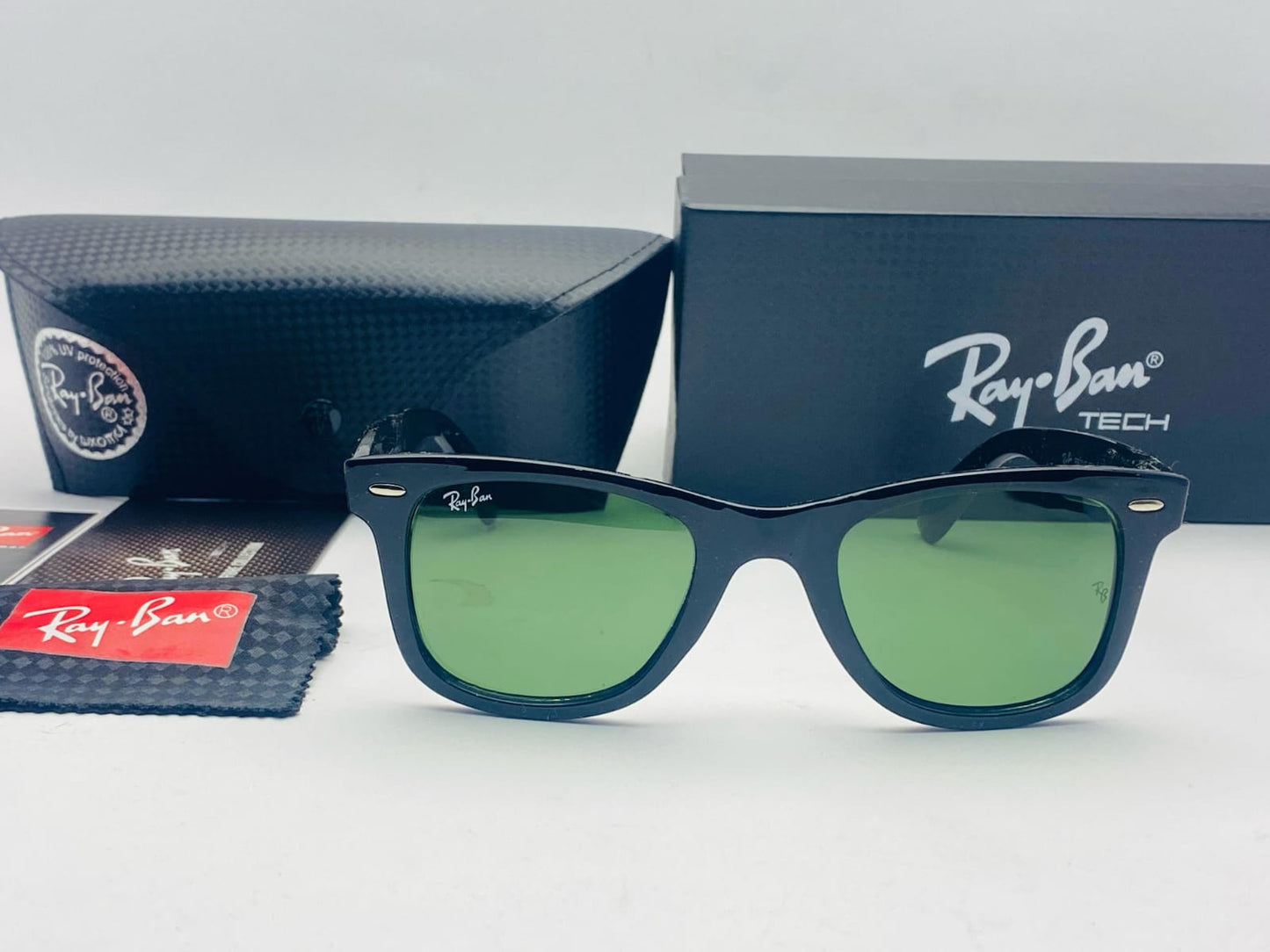 Rayban wayfer and club master sunglasses With brand box