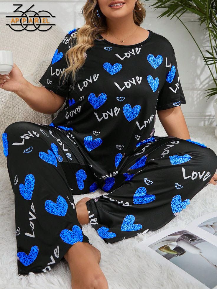 Women Love Printed Night Suits