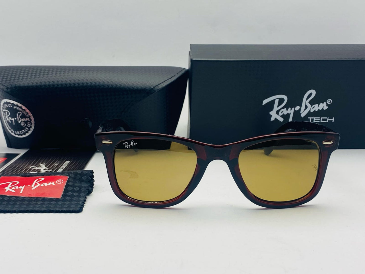 Rayban wayfer and club master sunglasses With brand box