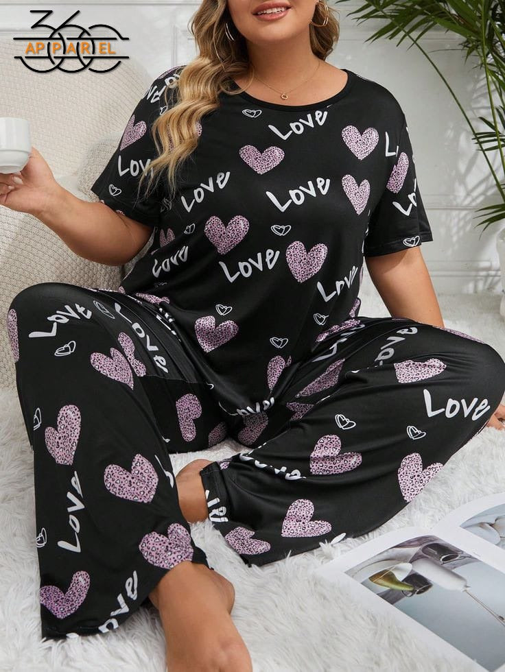 Women Love Printed Night Suits
