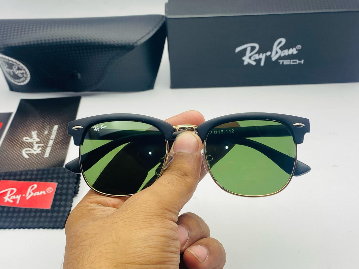 Rayban wayfer and club master sunglasses With brand box