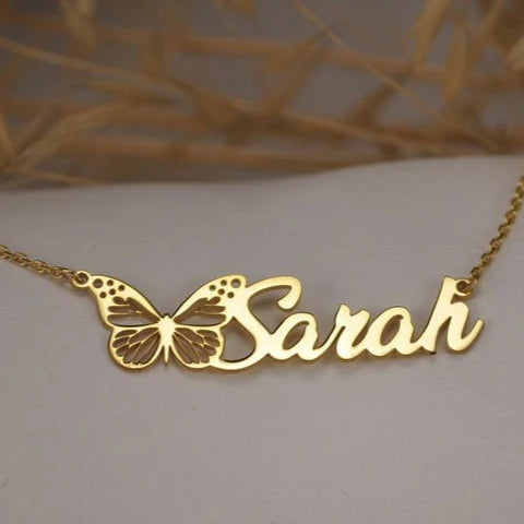 Gold Plated Pendant | Customize Name Locket