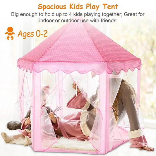 Beautiful Princess Castle Play Tent House