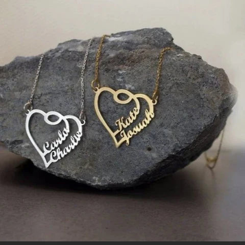 Gold Plated Pendant | Customize Name Locket