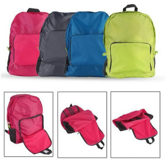 Water proof foldable backpack light weight outdoor travel camping hiking bag