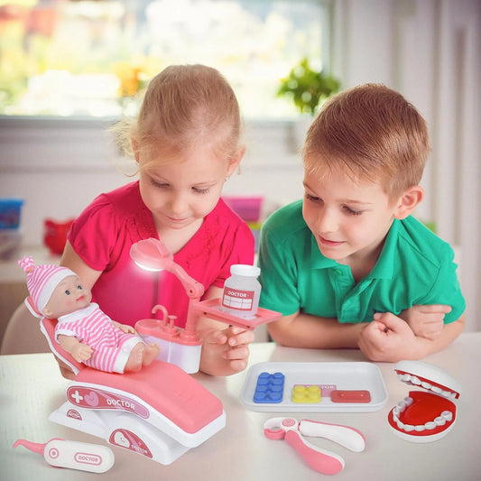 Realistic Dentist Playset for Kids