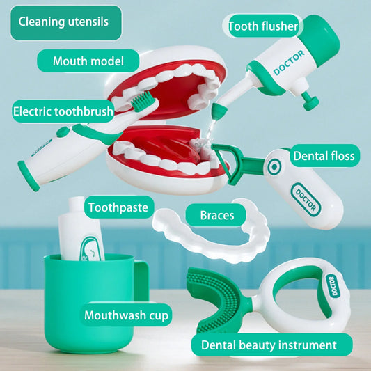 Realistic Dentist Playset for Kids