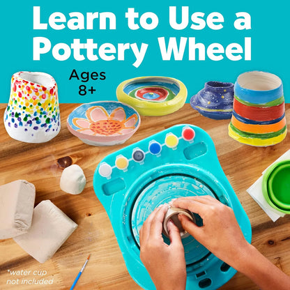 Pottery Wheel Creative Artisan Kit for Kids