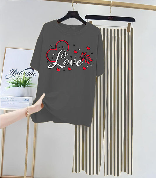 Women Love Printed Night Suits
