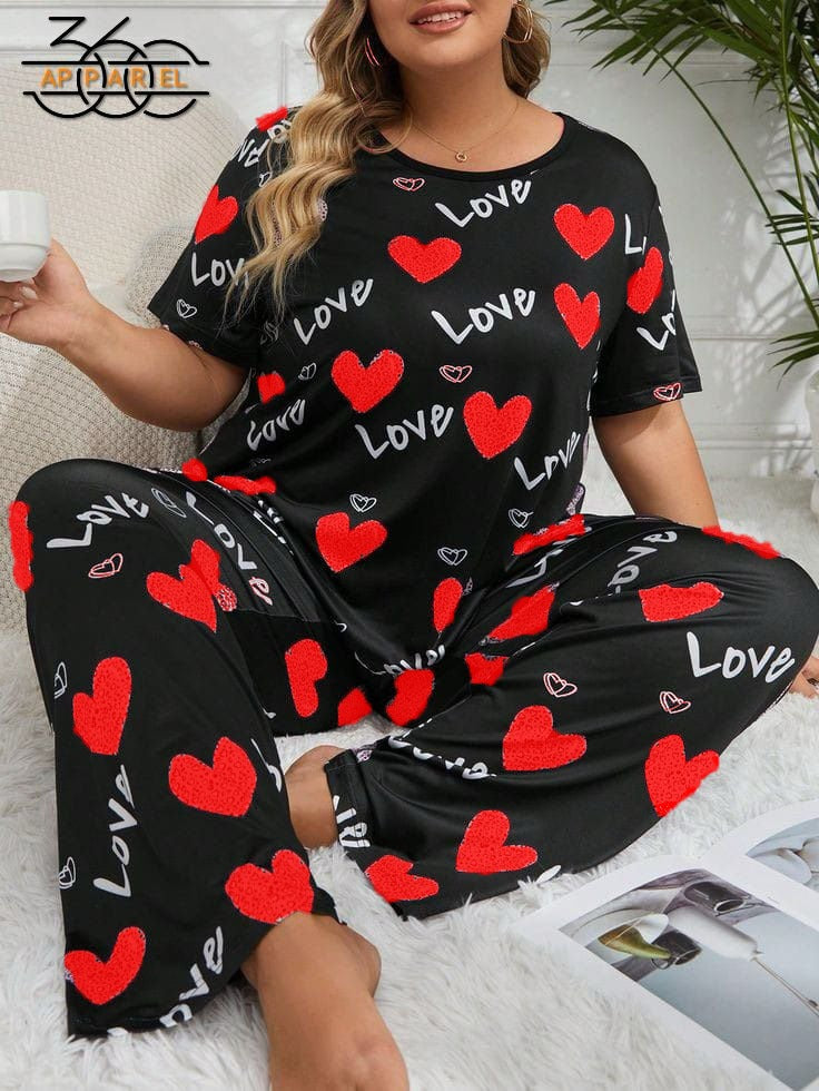 Women Love Printed Night Suits