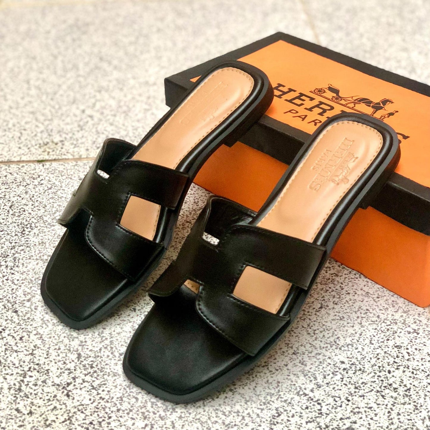 Hermes Flat Ladies Footwear